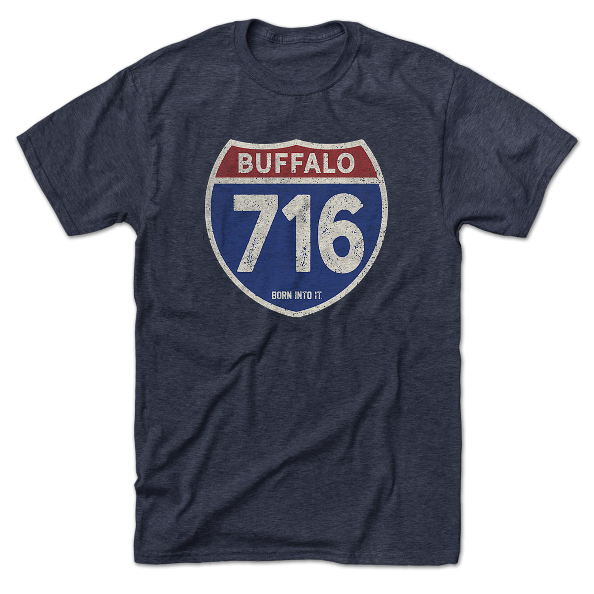 Buffalo 716 Interstate Sign T-Shirt