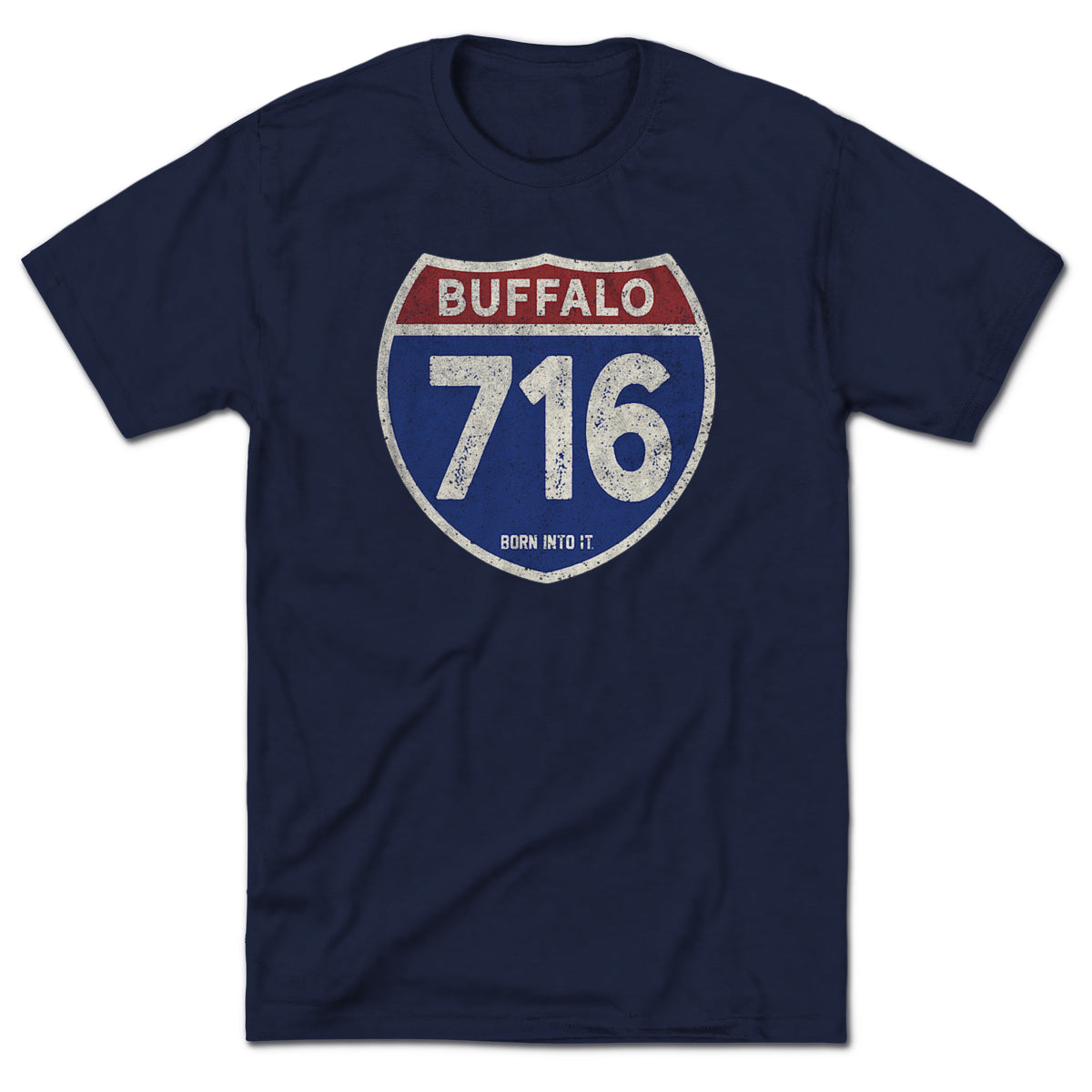 Buffalo 716 Interstate Sign T-Shirt