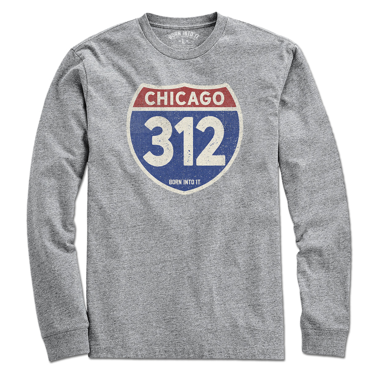 Chicago 312 Interstate Sign T-Shirt
