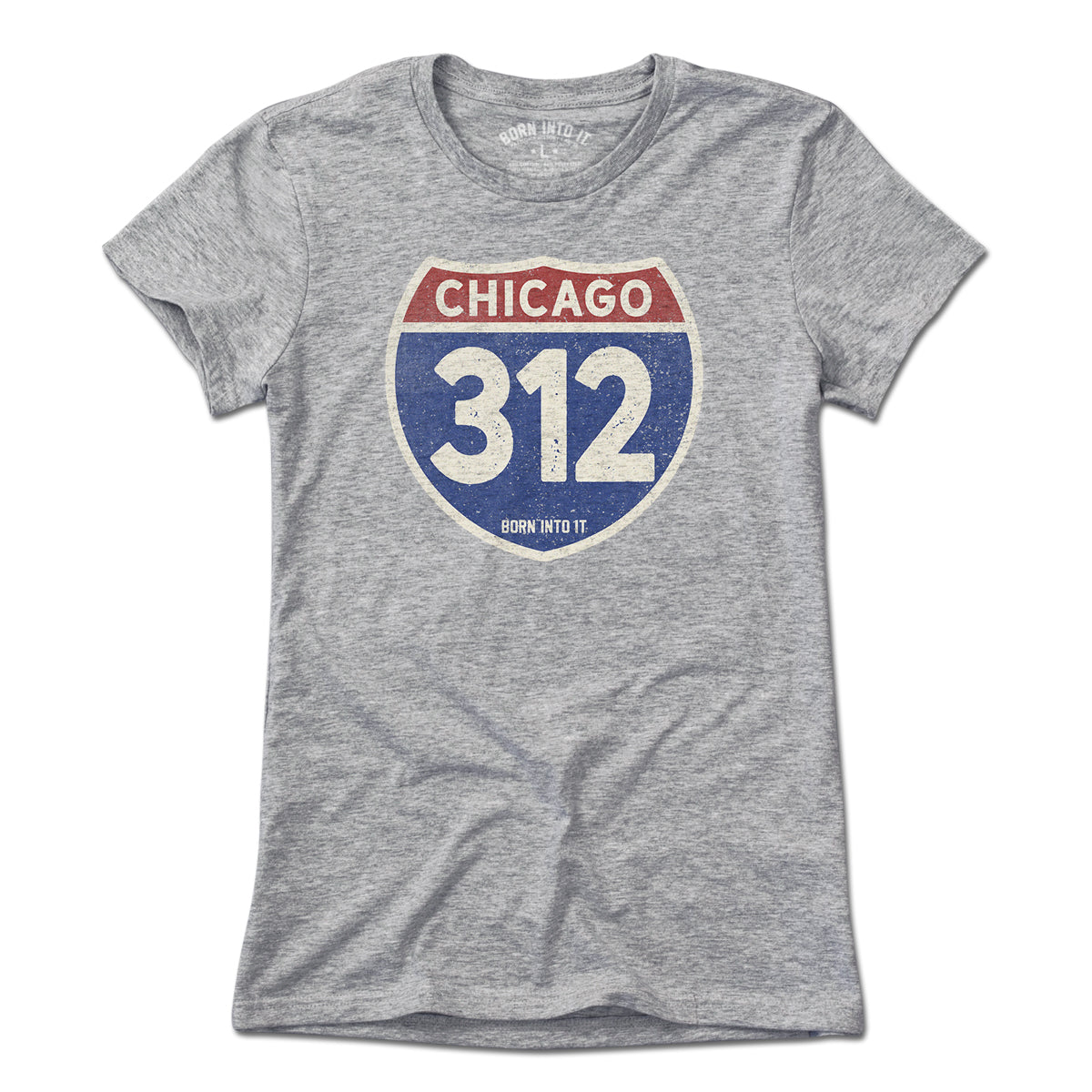 Chicago 312 Interstate Sign T-Shirt
