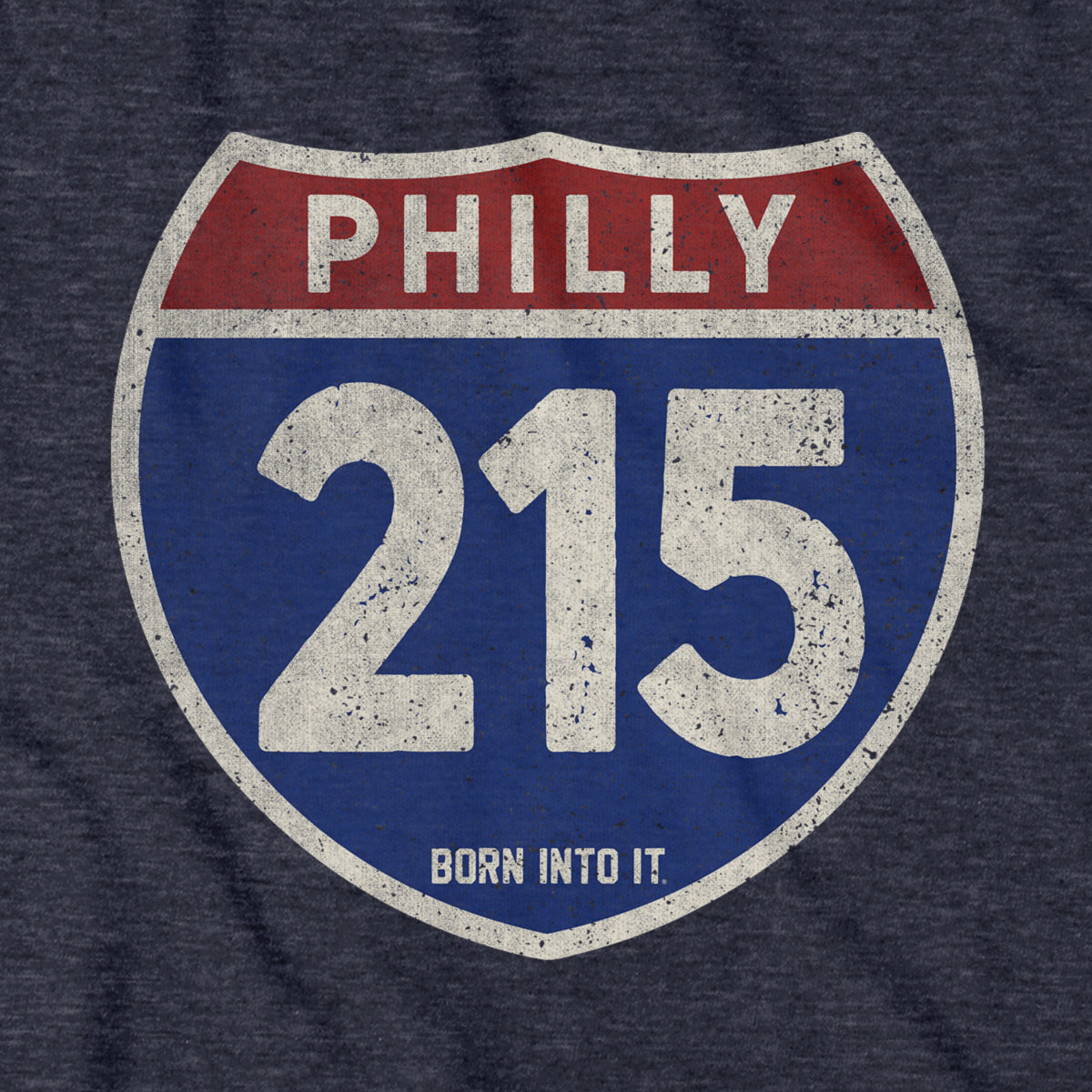 Philly 215 Interstate Sign T-Shirt