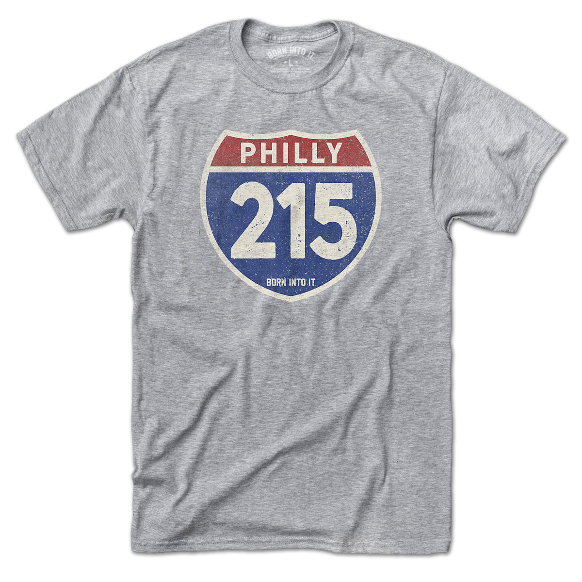 Philly 215 Interstate Sign T-Shirt