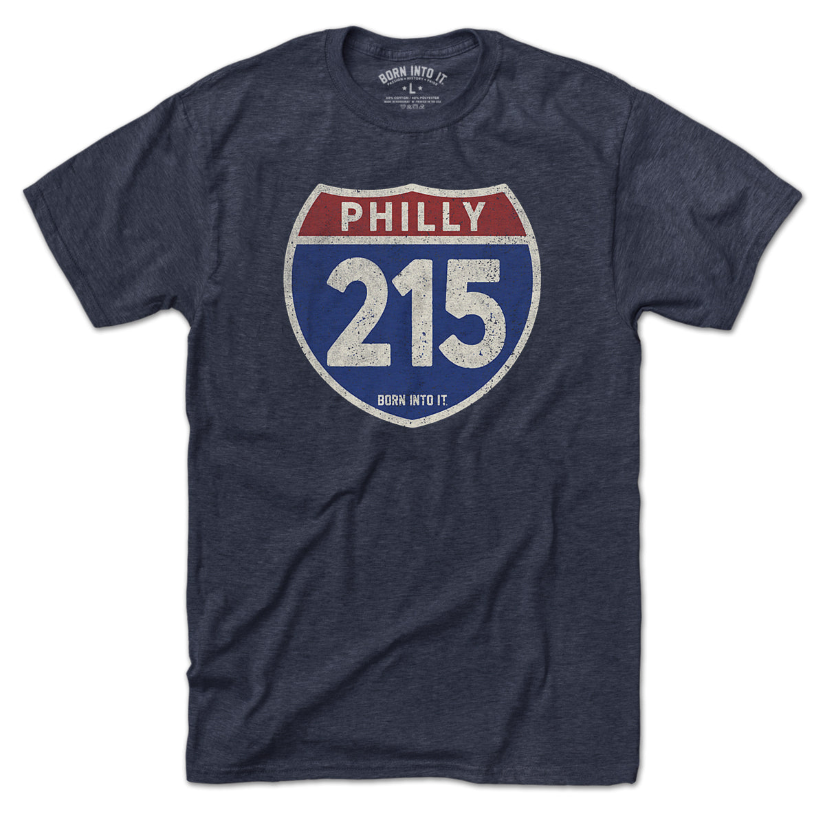 Philly 215 Interstate Sign T-Shirt