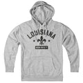 Louisiana Fleur De Lis Keystone Arch Hoodie
