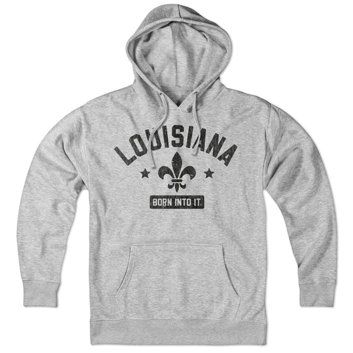 Louisiana Fleur De Lis Keystone Arch Hoodie