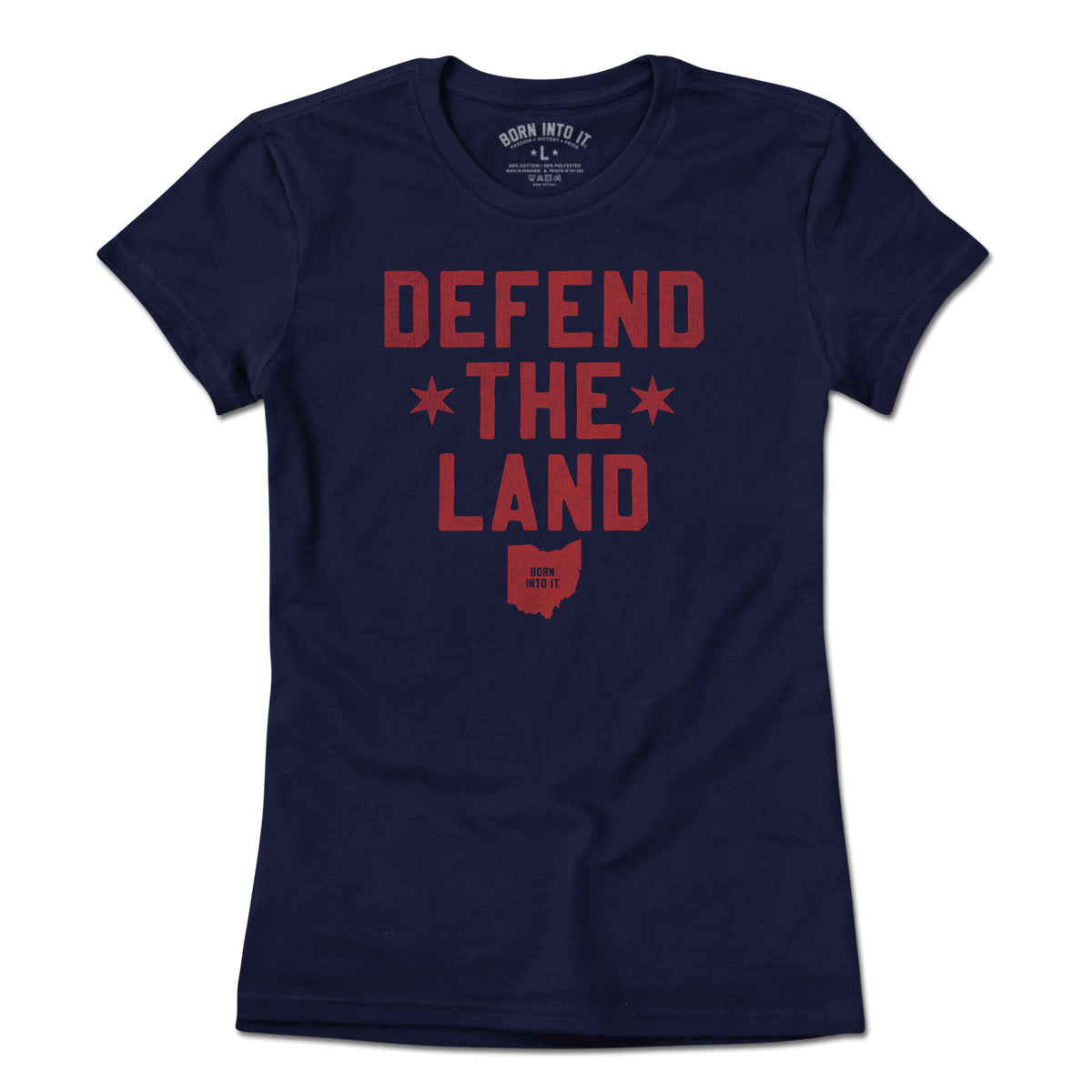 Cleveland Defend The Land Stackhouse T-Shirt