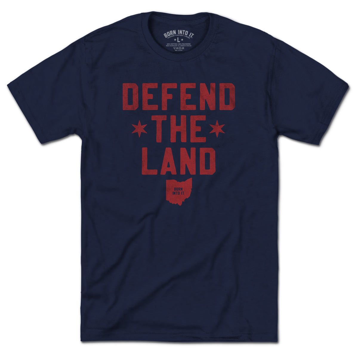 Cleveland Defend The Land Stackhouse T-Shirt