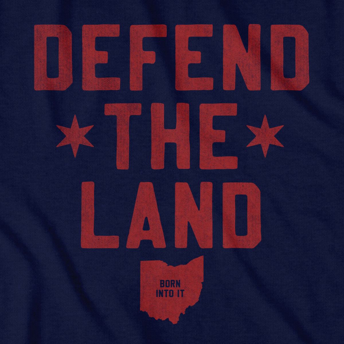 Cleveland Defend The Land Stackhouse T-Shirt