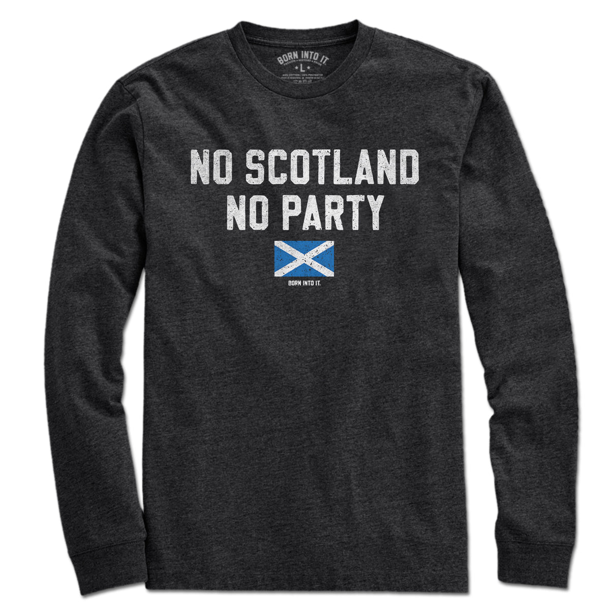 No Scotland No Party Stackhouse T-shirt