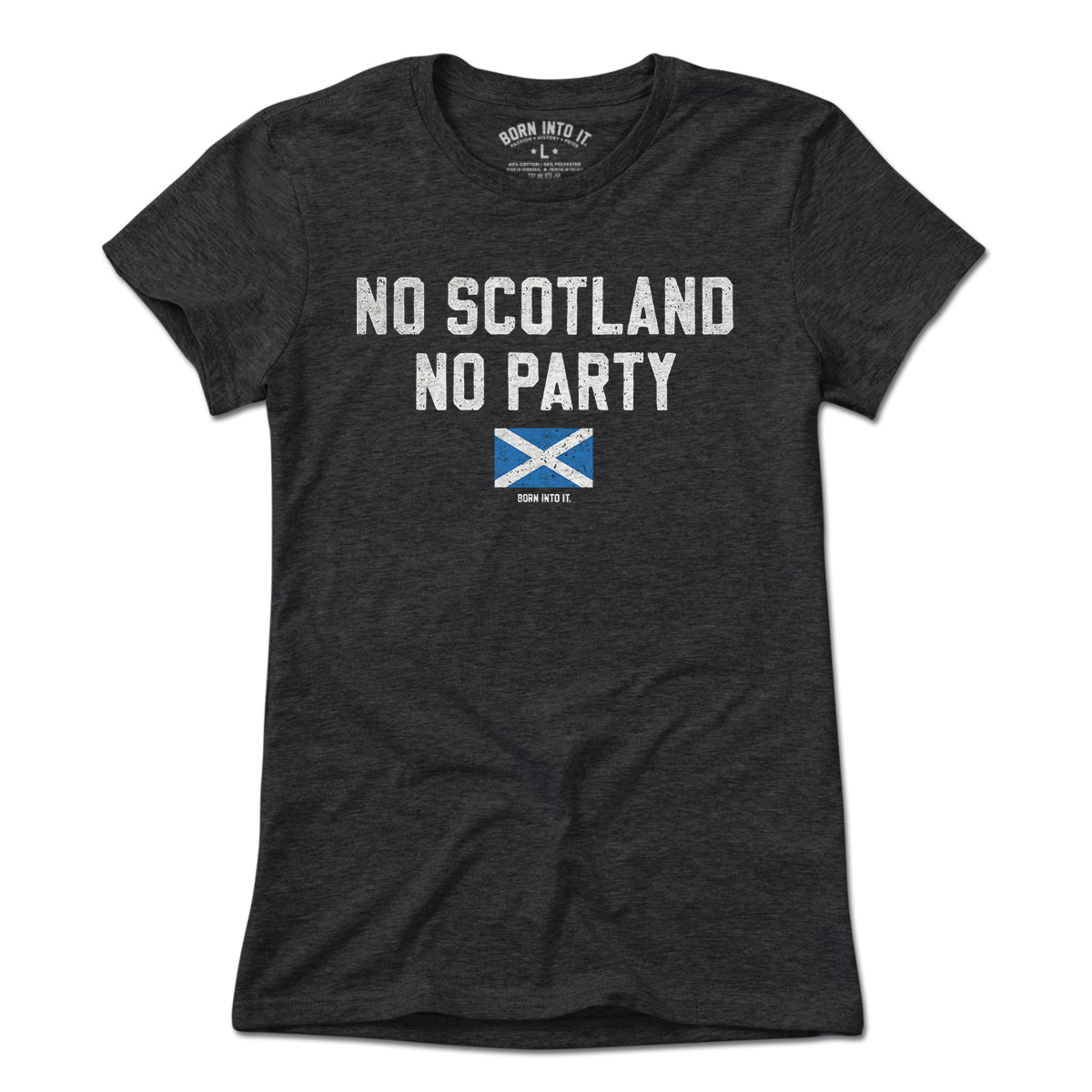 No Scotland No Party Stackhouse T-shirt