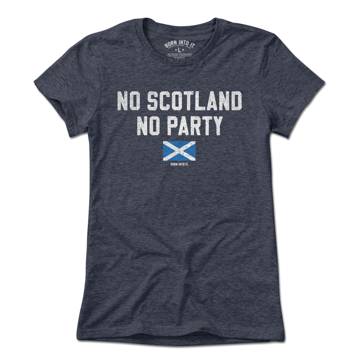 No Scotland No Party Stackhouse T-shirt