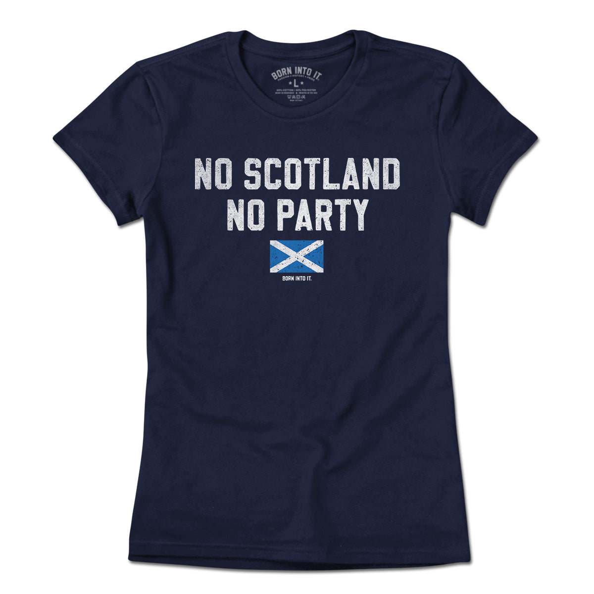 No Scotland No Party Stackhouse T-shirt