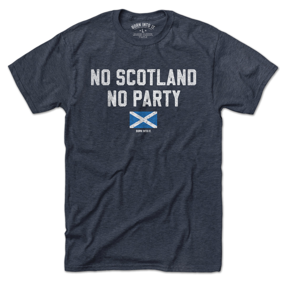 No Scotland No Party Stackhouse T-shirt