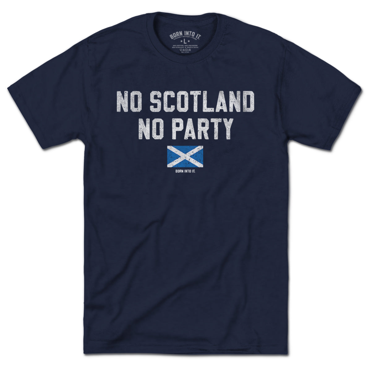 No Scotland No Party Stackhouse T-shirt