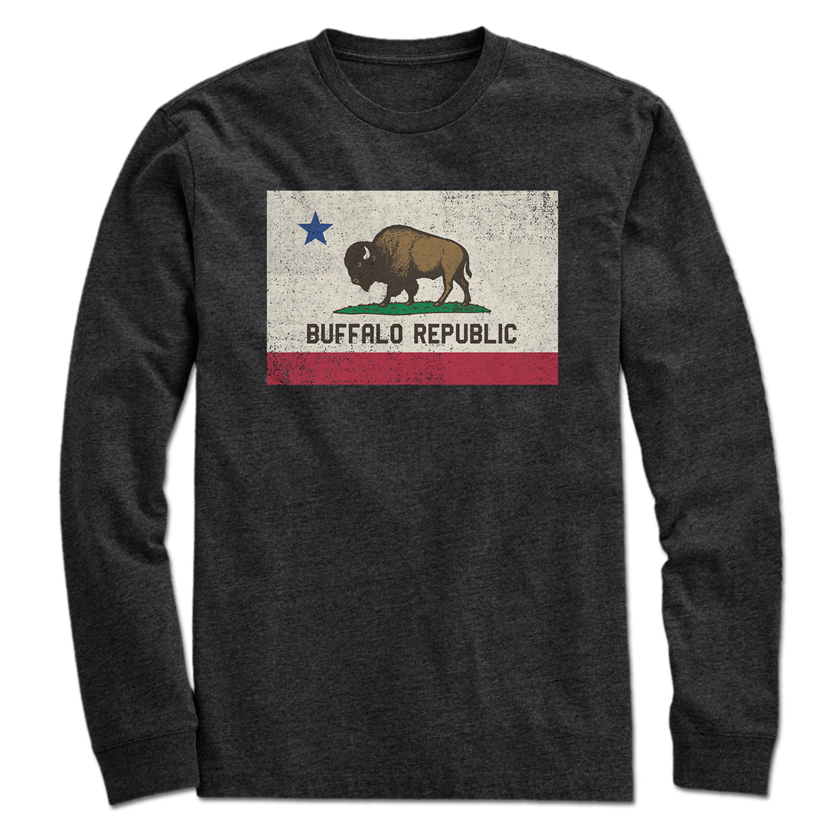 Buffalo Republic Flag T-Shirt