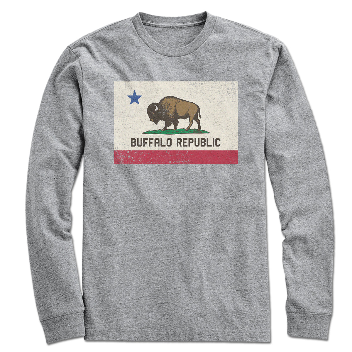 Buffalo Republic Flag T-Shirt