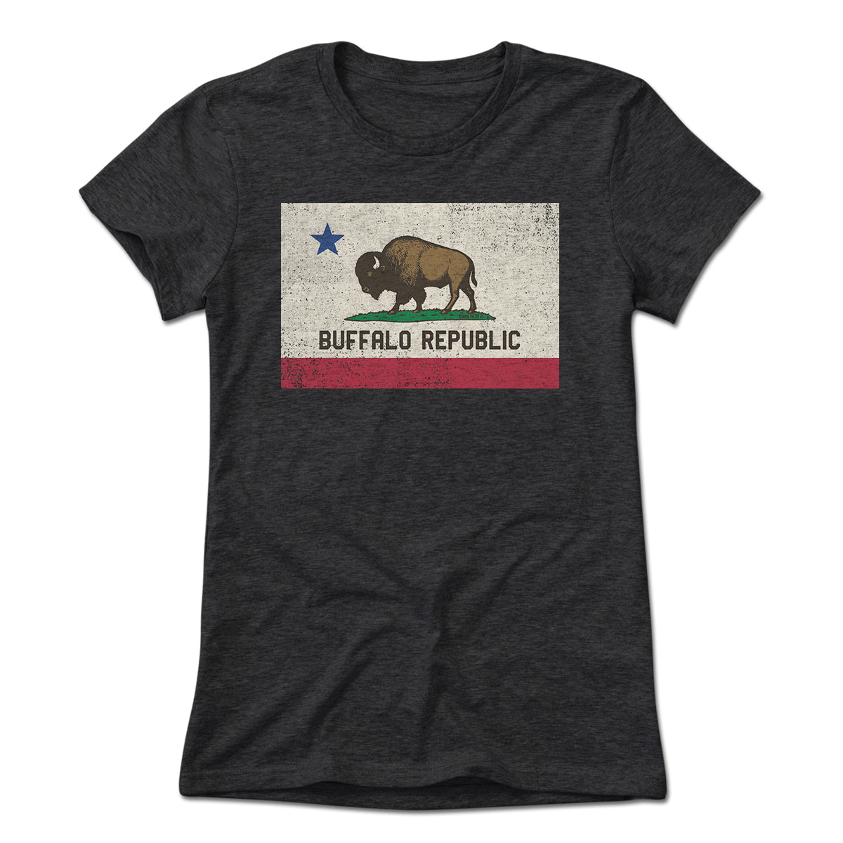 Buffalo Republic Flag T-Shirt