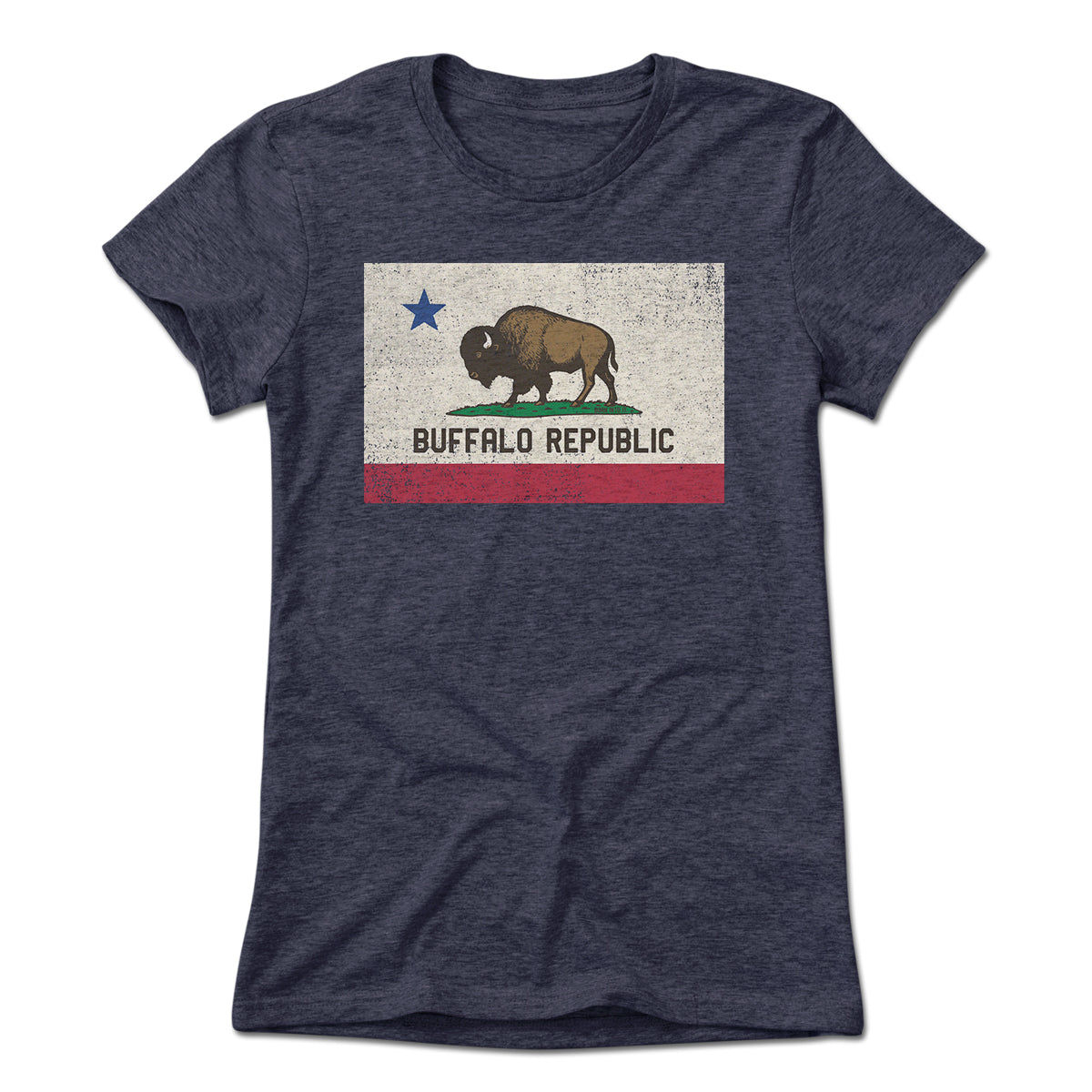 Buffalo Republic Flag T-Shirt