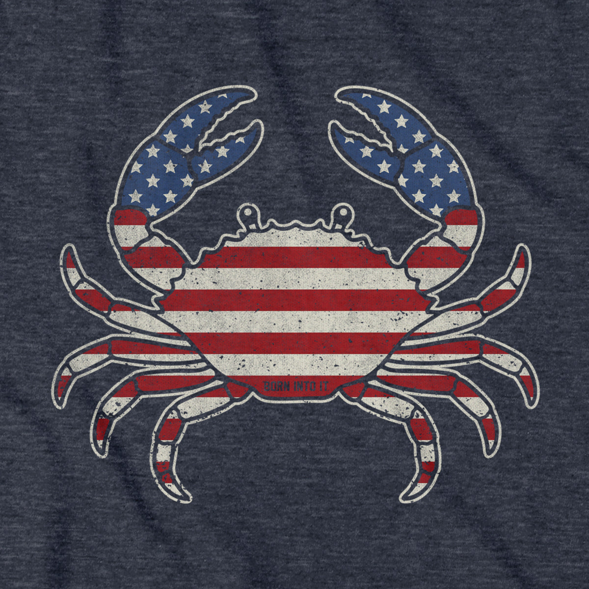 Crab Stars & Stripes T-shirt