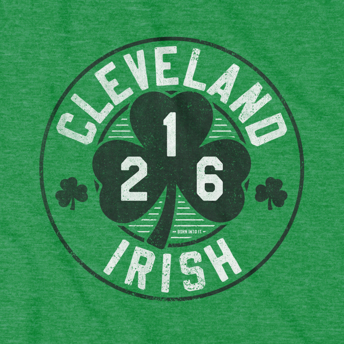 Cleveland Irish 216 Shamrock Day T-Shirt