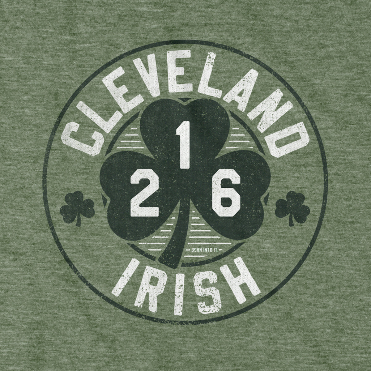 Cleveland Irish 216 Shamrock Day T-Shirt