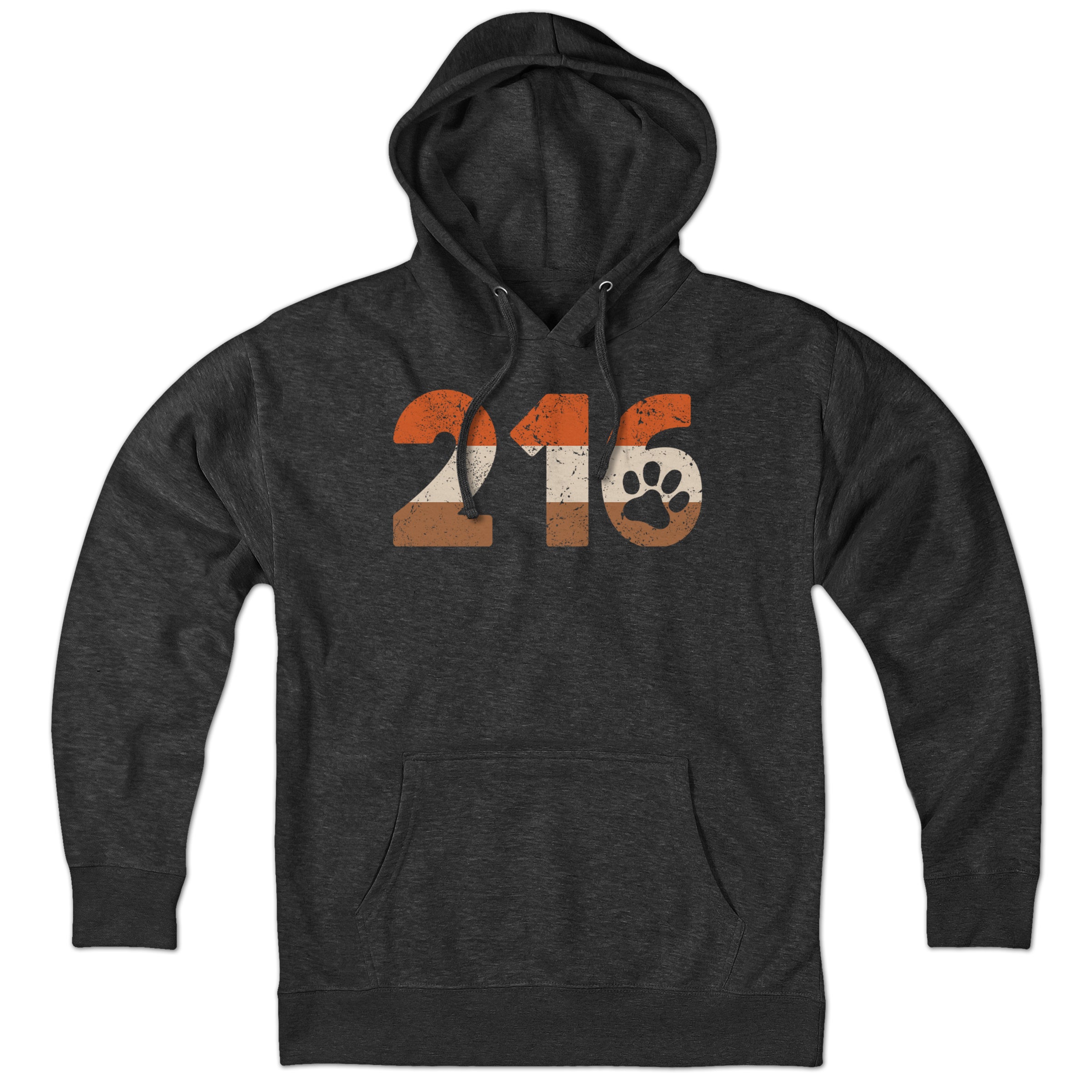 216 Cleveland Retro Area Code Hoodie