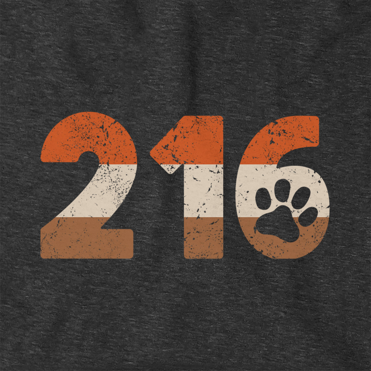 216 Cleveland Retro Area Code Hoodie