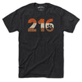 216 Cleveland Retro Area Code T-Shirt
