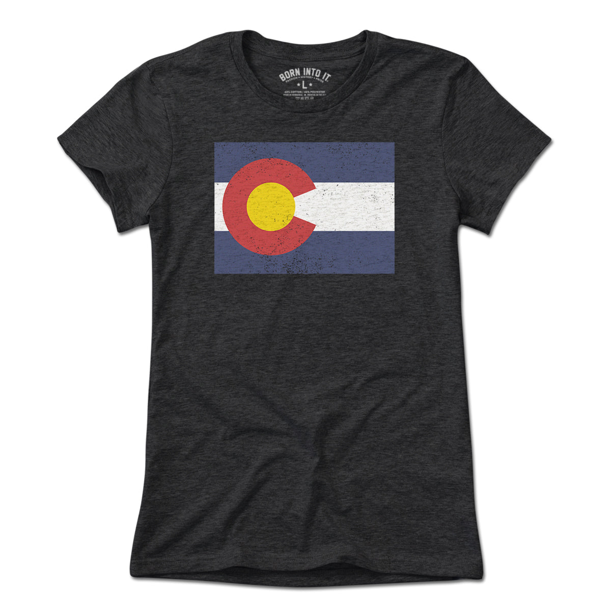 Colorado State Shape Flag T-Shirt