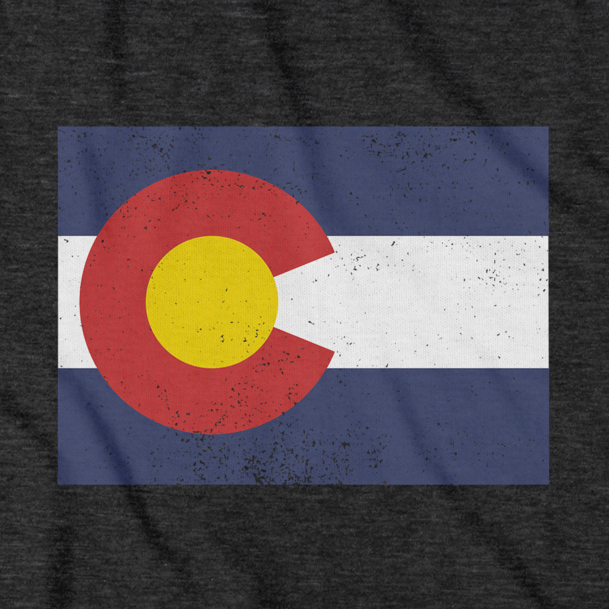 Colorado State Shape Flag T-Shirt