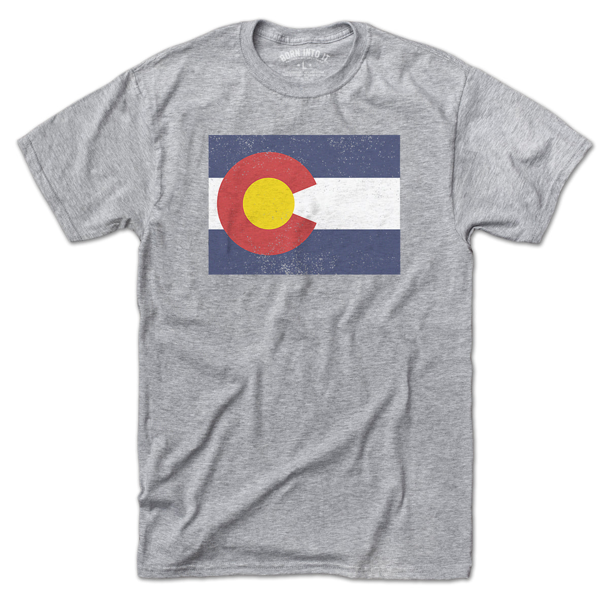 Colorado State Shape Flag T-Shirt