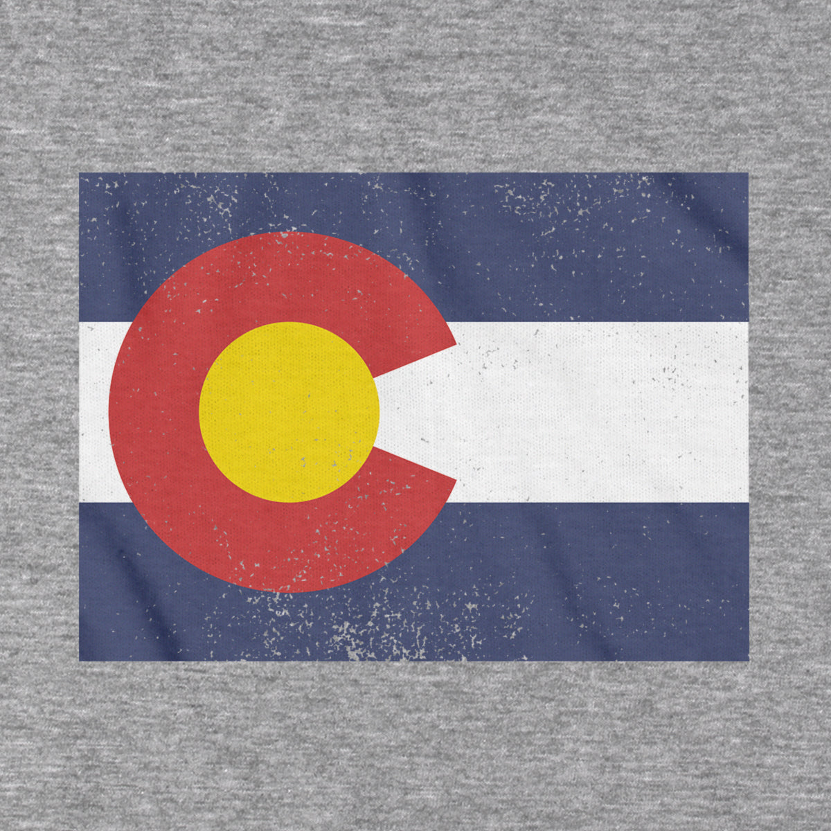 Colorado State Shape Flag T-Shirt