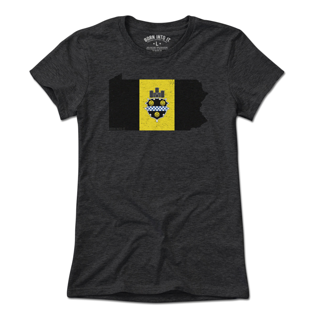 Pennsylvania State Shape Flag T-Shirt