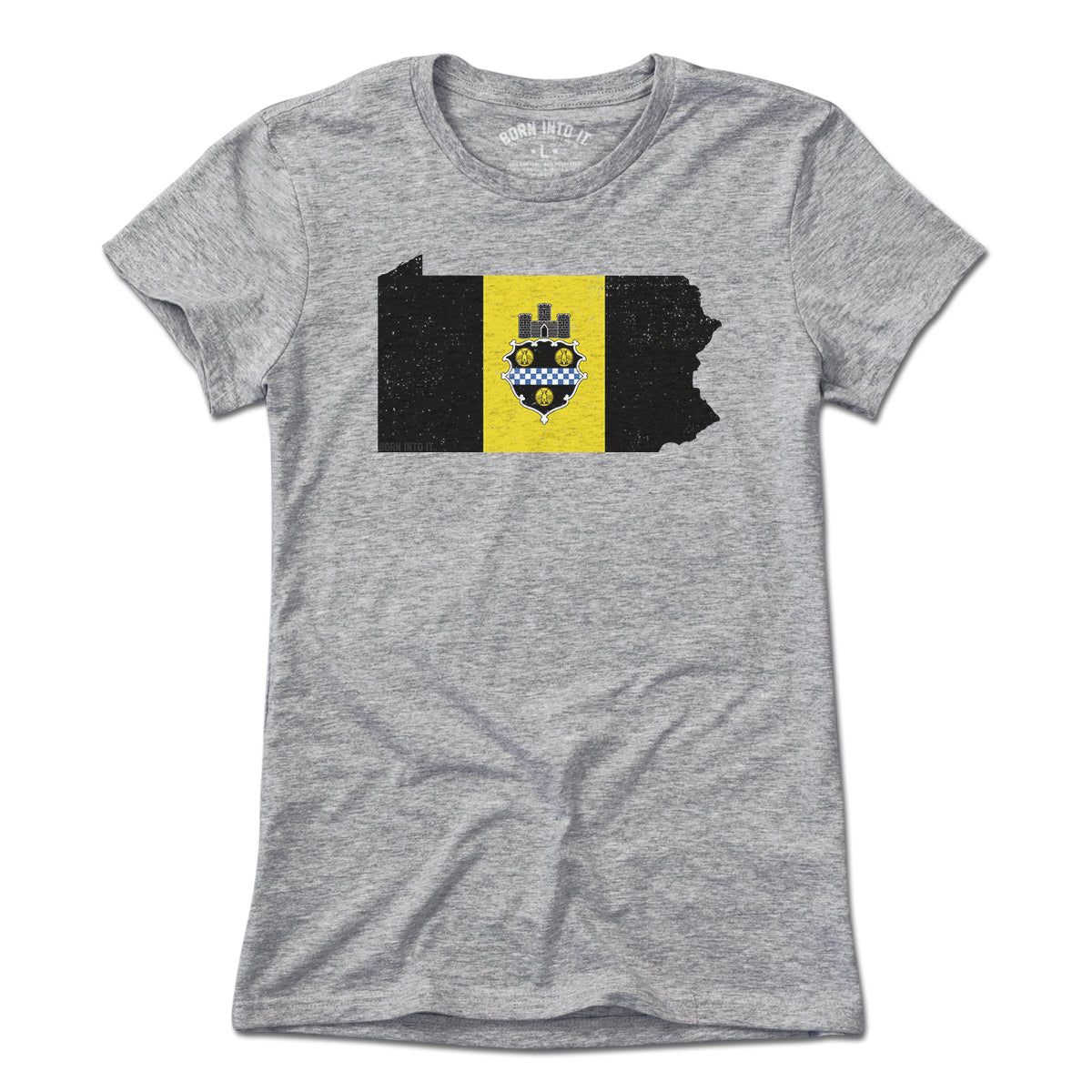 Pennsylvania State Shape Flag T-Shirt