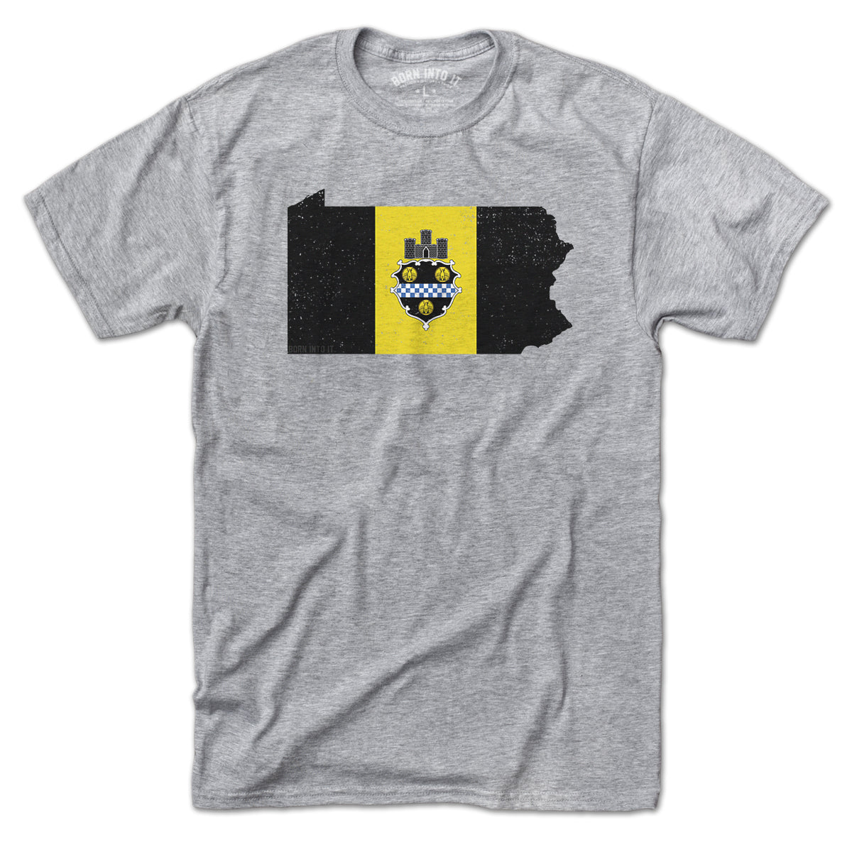 Pennsylvania State Shape Flag T-Shirt