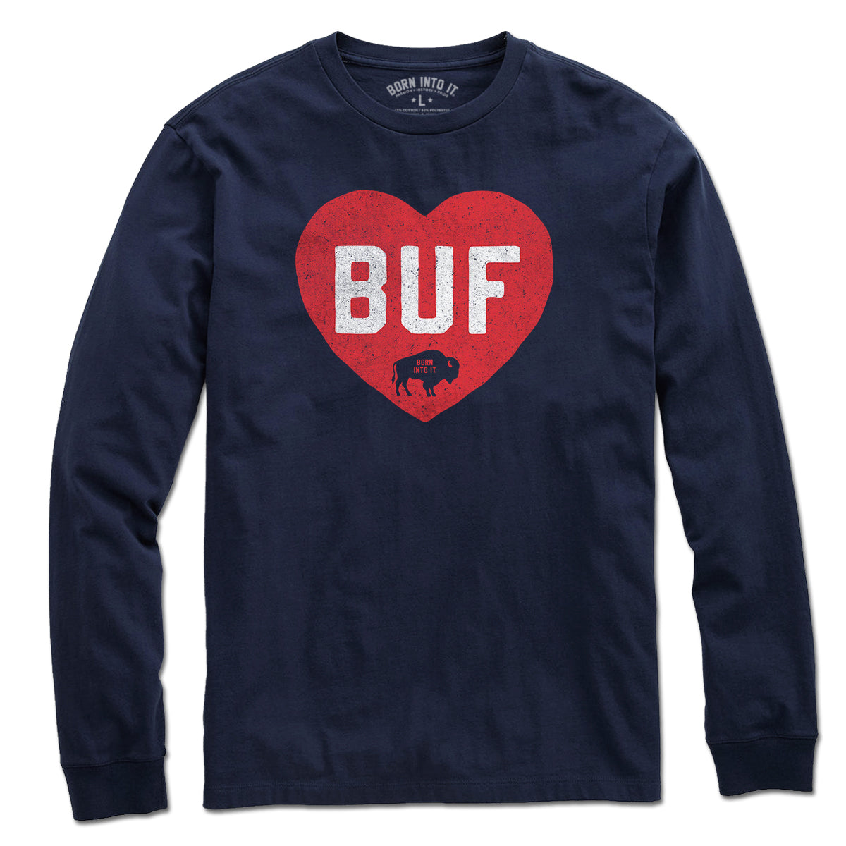 Buffalo Block Heart T-Shirt