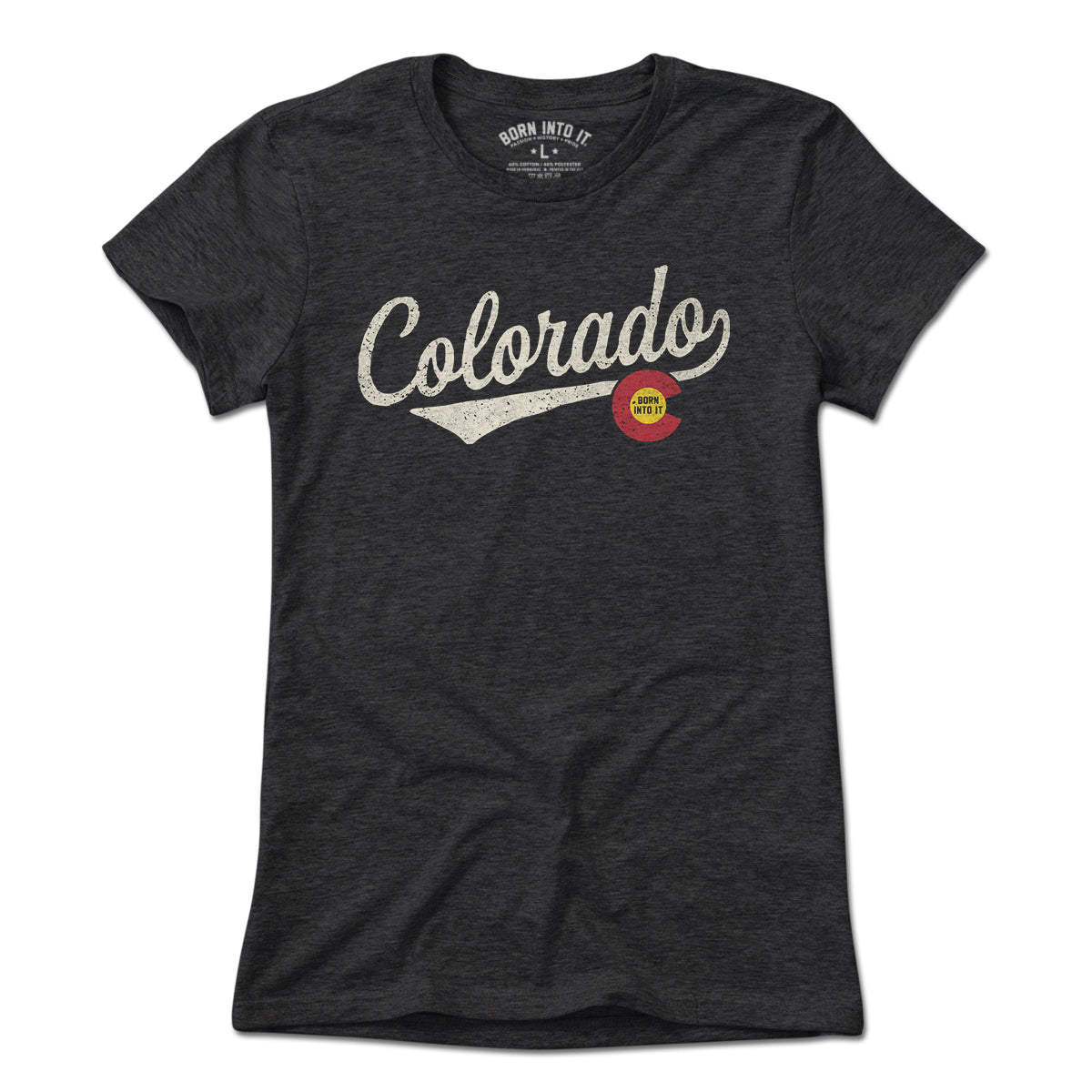 Colorado Sweeper T-Shirt in charcoal, flat product view
