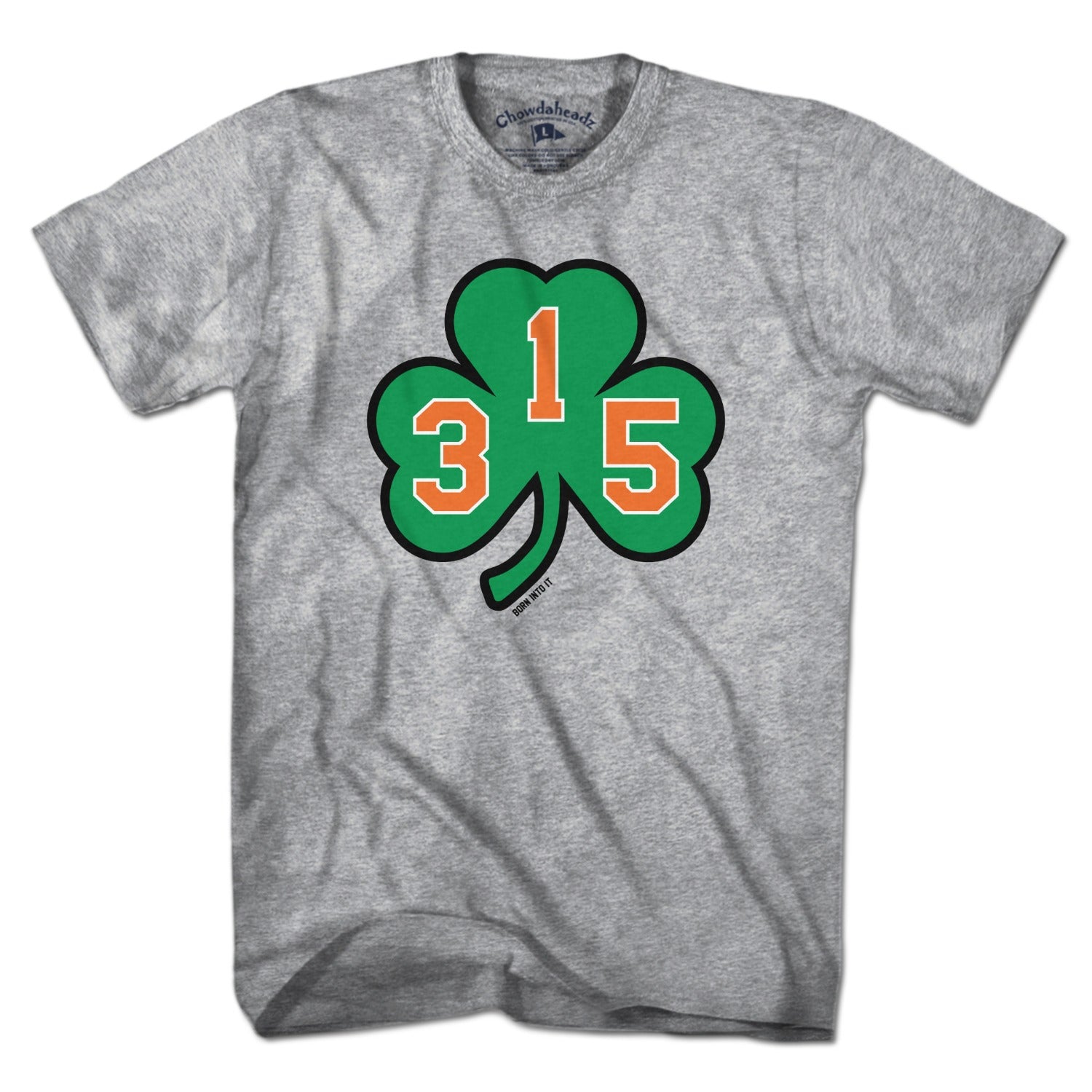 Syracuse Shamrock Area Code Alt T-Shirt