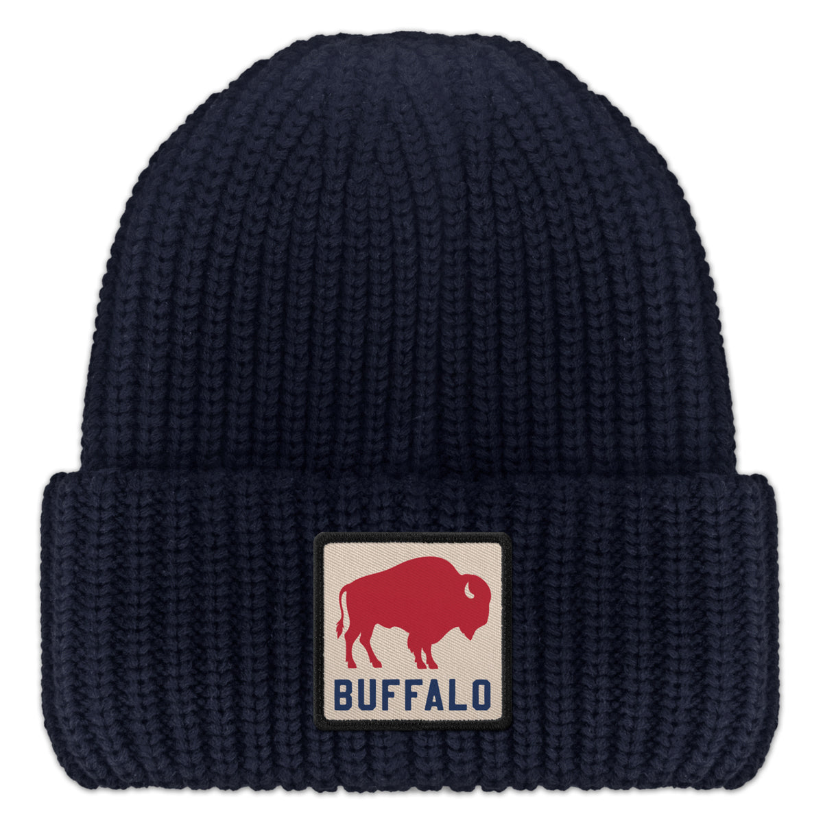 Buffalo Town Square Patch Chunky Knit