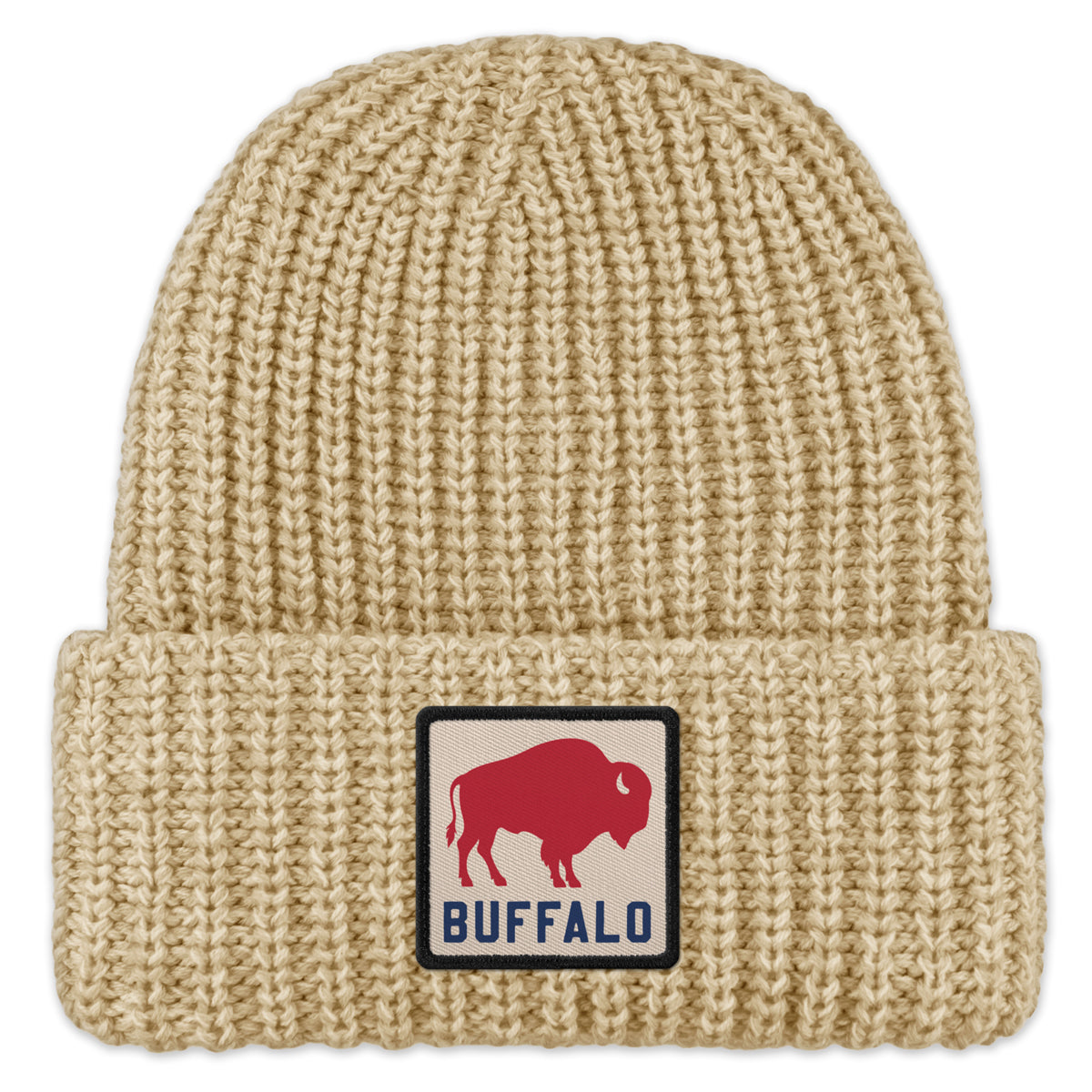 Buffalo Town Square Patch Chunky Knit