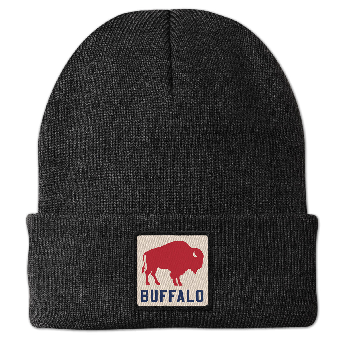 Buffalo Town Square Patch Cuff Knit