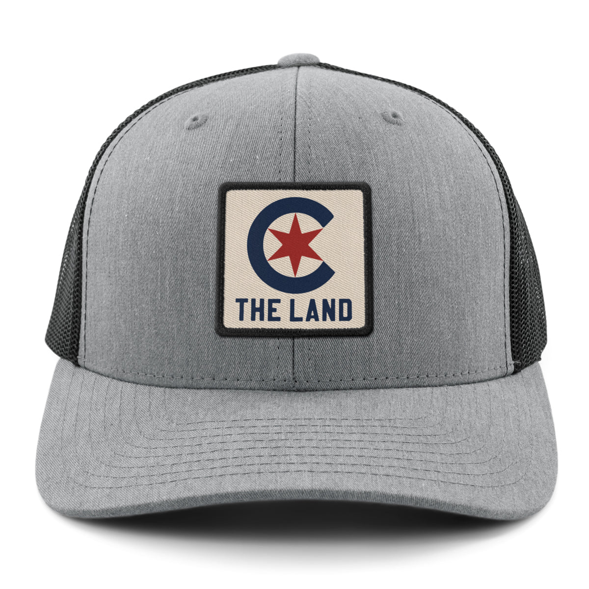 Cleveland The Land Town Square Classic Snapback Trucker Hat