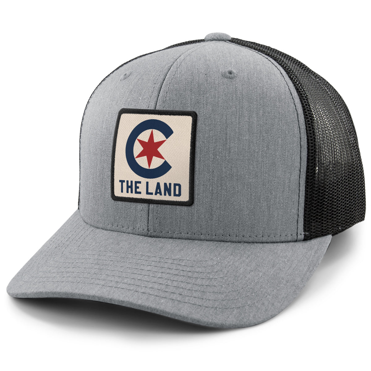 Cleveland The Land Town Square Classic Snapback Trucker Hat
