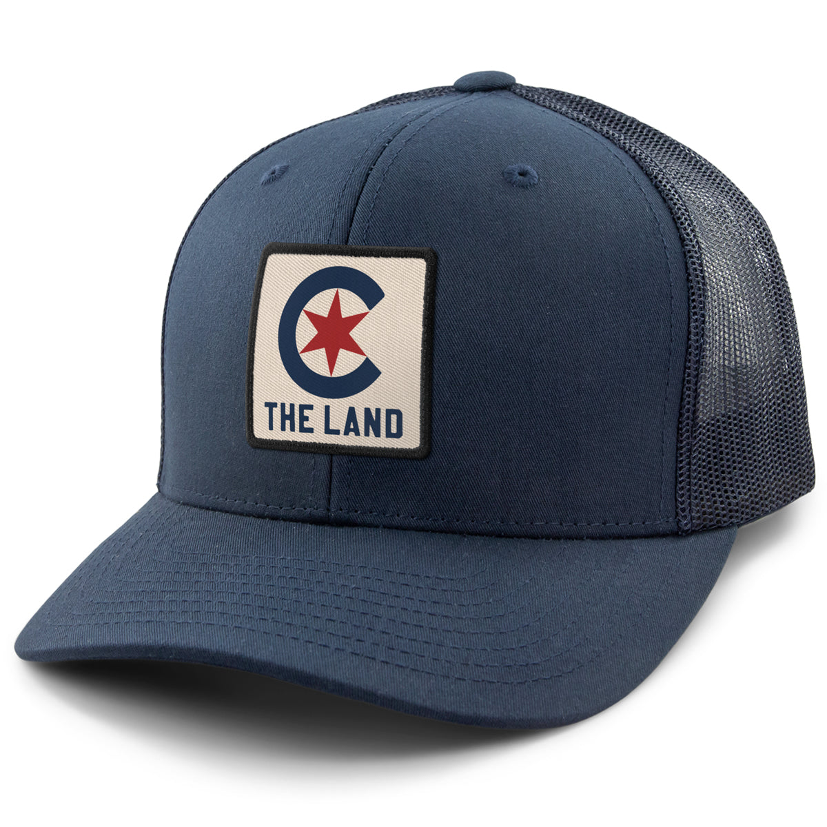 Cleveland The Land Town Square Classic Snapback Trucker Hat