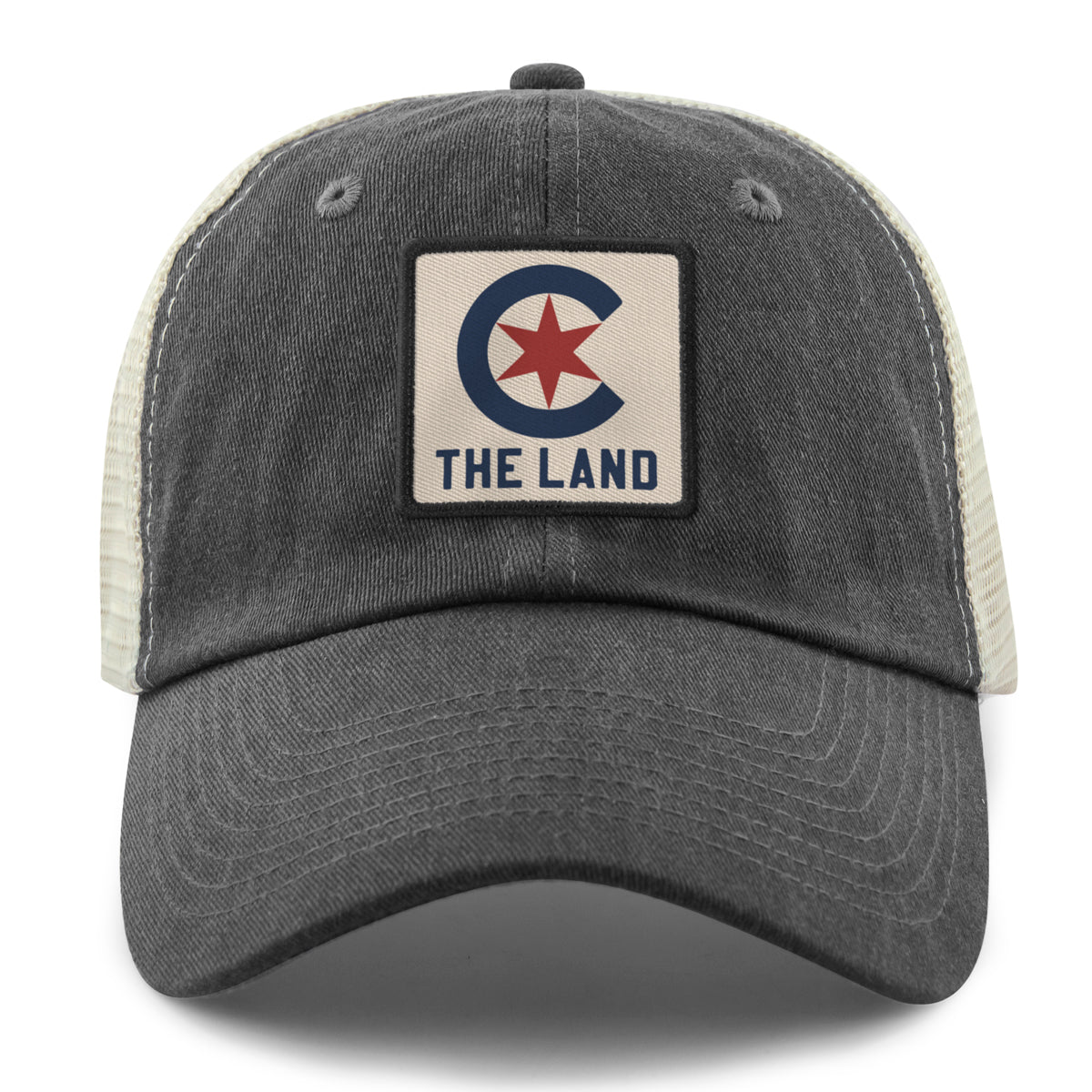 Cleveland The Land Town Square Relaxed Trucker Hat