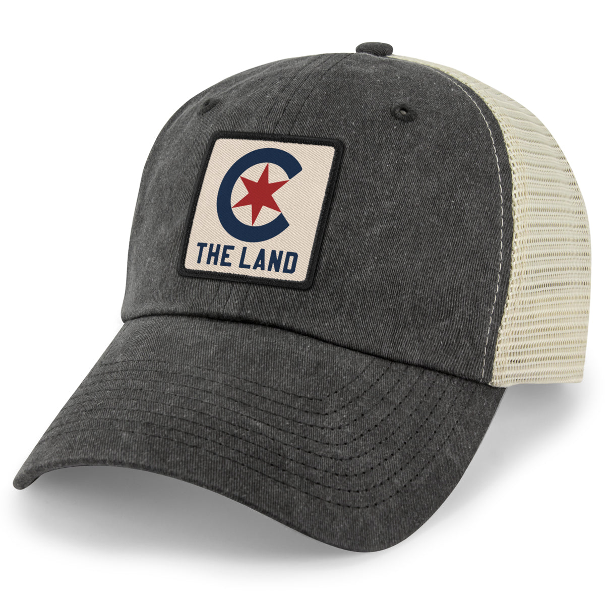 Cleveland The Land Town Square Relaxed Trucker Hat