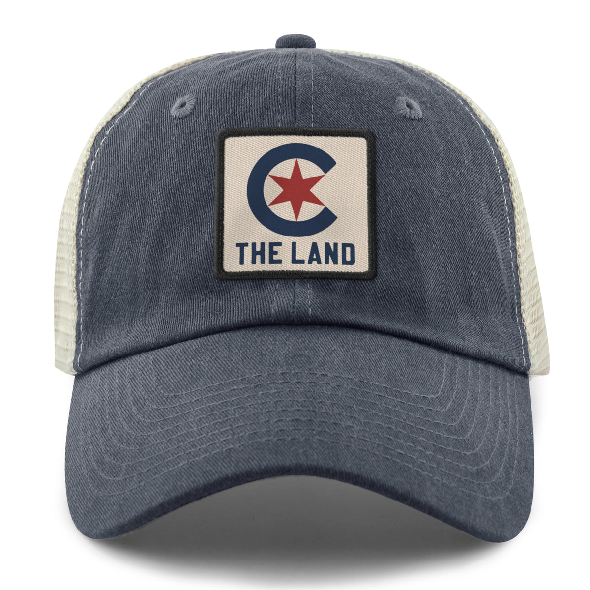 Cleveland The Land Town Square Relaxed Trucker Hat