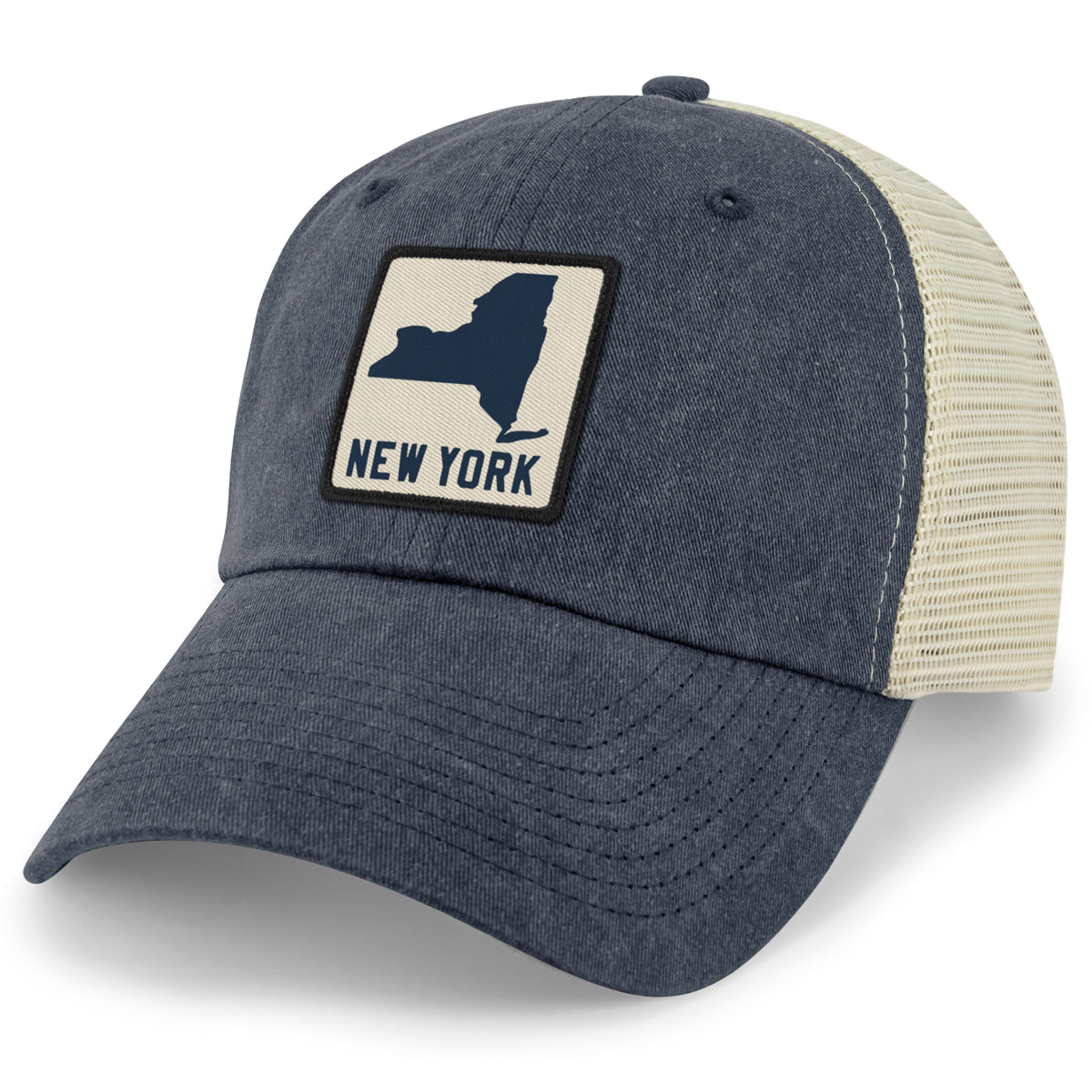 New York Town Square Relaxed Trucker Hat