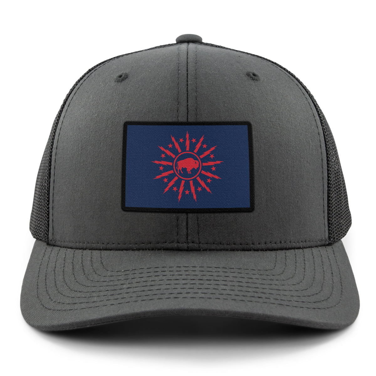 Buffalo Freestyle Flag Classic Snapback Trucker Hat