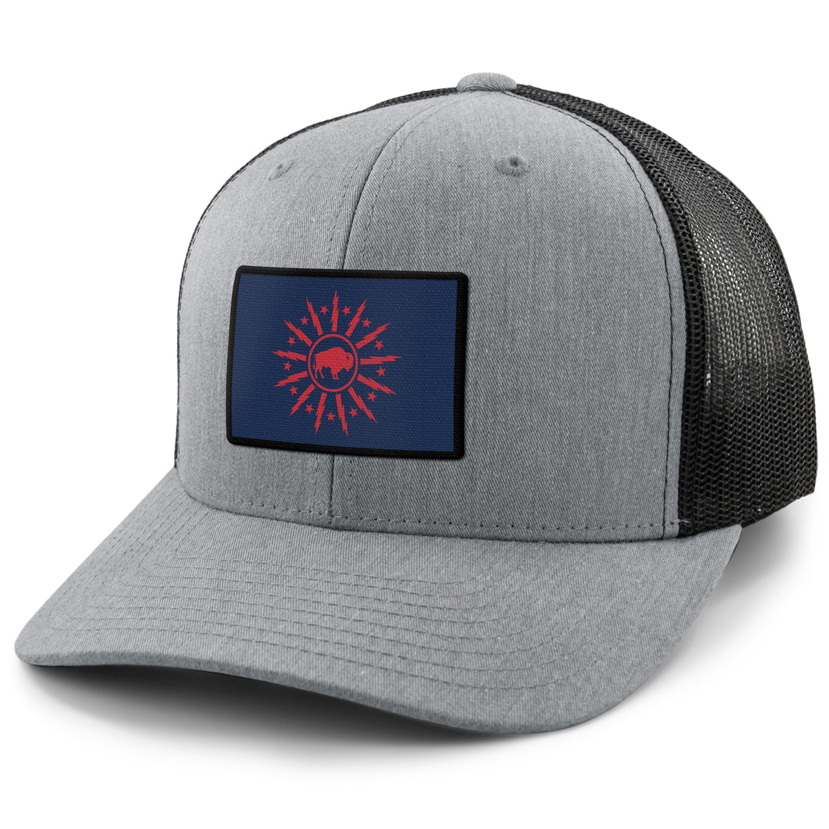 Buffalo Freestyle Flag Classic Snapback Trucker Hat